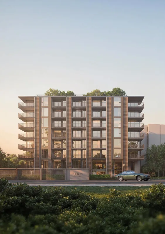 The GENS by Botanica: eight-storey building with a rooftop garden, Bang Tao